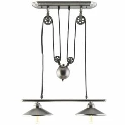 Other Renaissance Style Ceiling Fixture In Silver Steel -Othe Furniture Shop 1500 1500 frame 0 1004