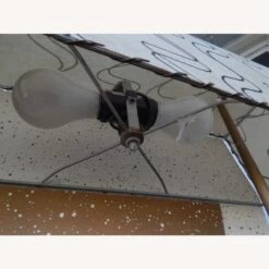 Other Attco Chalkware / Wood MCM Table Or Wall Lamp -Othe Furniture Shop 1500 1500 frame 0 1026