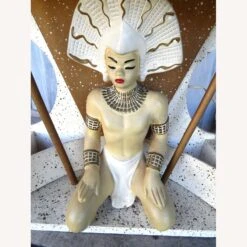 Other Attco Chalkware / Wood MCM Table Or Wall Lamp -Othe Furniture Shop 1500 1500 frame 0 1027