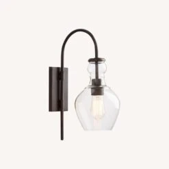 Pottery Barn Flynn Recycled Glass Plug-In Sconce -Othe Furniture Shop 1500 1500 frame 0 1050