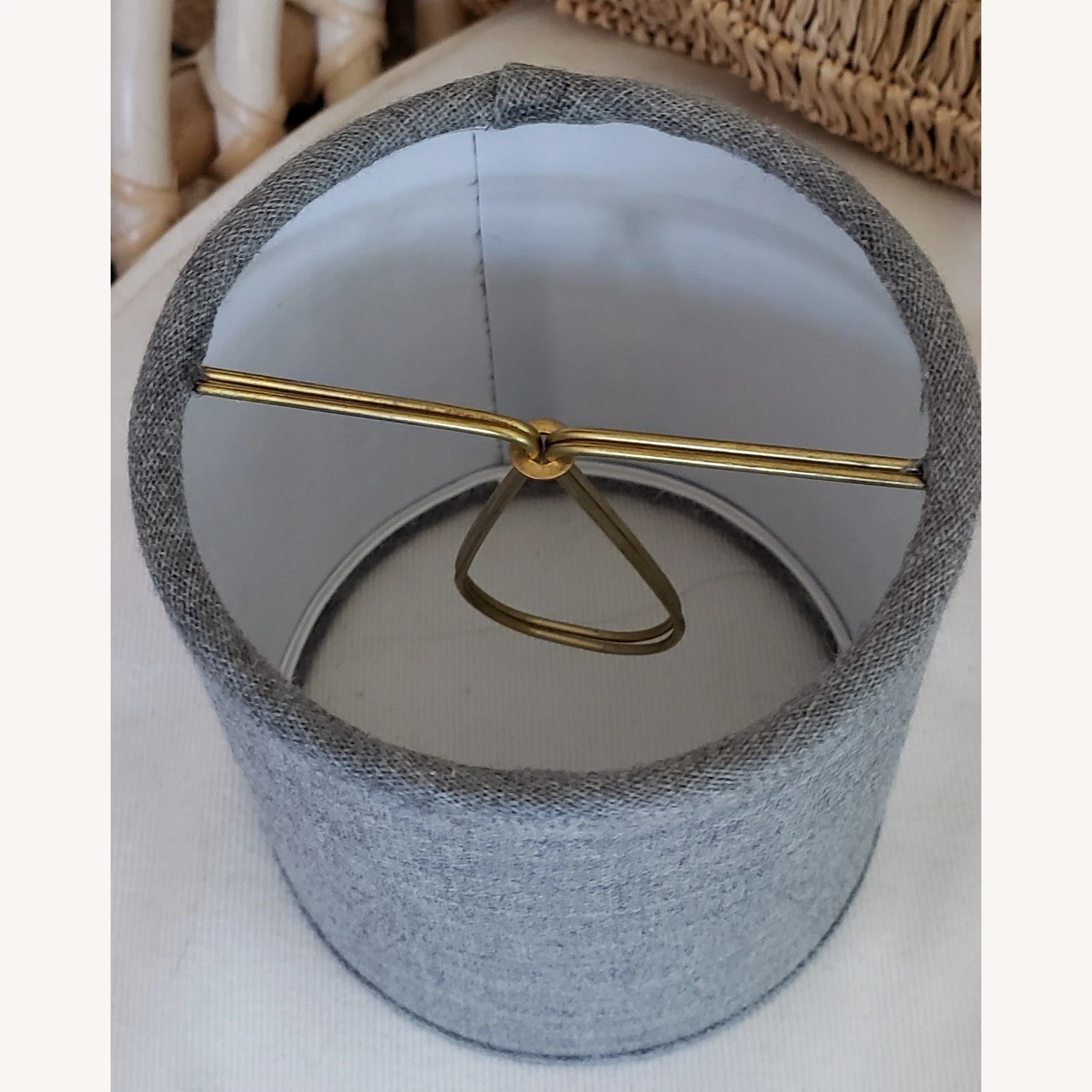 Other Grey Linen Sconce Shades 4 Other Grey Linen Sconce Shades - Image 2