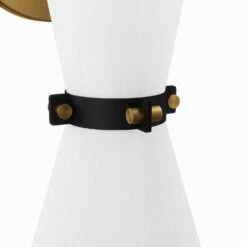 Other Wall Lamp In Hourglass Shaped White & Satin Brass -Othe Furniture Shop 1500 1500 frame 0 1080