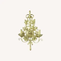 Hand-Crafted In Italy Gold Leaf Sconces (Pair) -Othe Furniture Shop 1500 1500 frame 0 1161