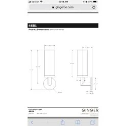 Other Ginger Kubic Sconce In Polished Nickel 7 Other Ginger Kubic Sconce In Polished Nickel -Othe Furniture Shop 1500 1500 frame 0 1194