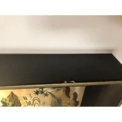 Vintage Lighted Shadowbox Wall Lamp W/ Painted Glass Art -Othe Furniture Shop 1500 1500 frame 0 1224