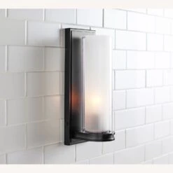 Pottery Barn Pearson Tube Sconce Black -Othe Furniture Shop 1500 1500 frame 0 1228