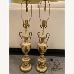 Pair Of Vintage Greek/Italian Inspired Urn Lamps