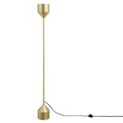 Other Modern Floor Lamp In Gold Cone-Shaped Shade & Base -Othe Furniture Shop 1500 1500 frame 0 1260