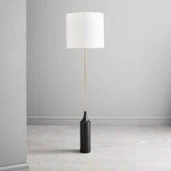 West Elm Hudson Metal Base Floor Lamp
