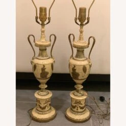 Pair Of Vintage Greek/Italian Inspired Urn Lamps -Othe Furniture Shop 1500 1500 frame 0 129
