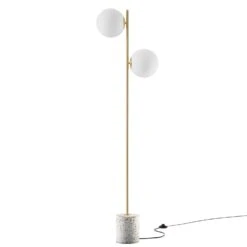 Other Floor Lamp In 2-Piece White Opaque Glass Globe -Othe Furniture Shop 1500 1500 frame 0 1302