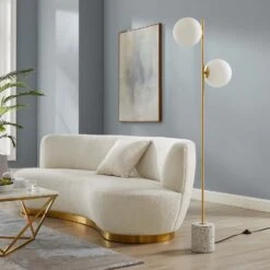 Other Floor Lamp In 2-Piece White Opaque Glass Globe -Othe Furniture Shop 1500 1500 frame 0 1304