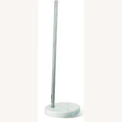 Other Arched Floor Lamp In Brushed Steel & Marble Base -Othe Furniture Shop 1500 1500 frame 0 1344