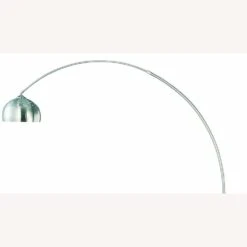 Other Arched Floor Lamp In Brushed Steel & Marble Base -Othe Furniture Shop 1500 1500 frame 0 1346