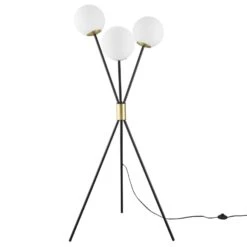 Other 3-Light Floor Lamp In Matte Black Tripod Base -Othe Furniture Shop 1500 1500 frame 0 1420