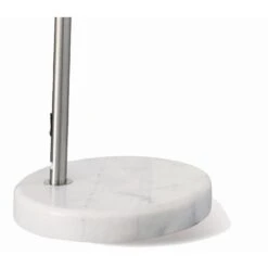 Other Contemporary Arched Lamp In Chrome Finish With Brushed Steel And Marble Base -Othe Furniture Shop 1500 1500 frame 0 1443