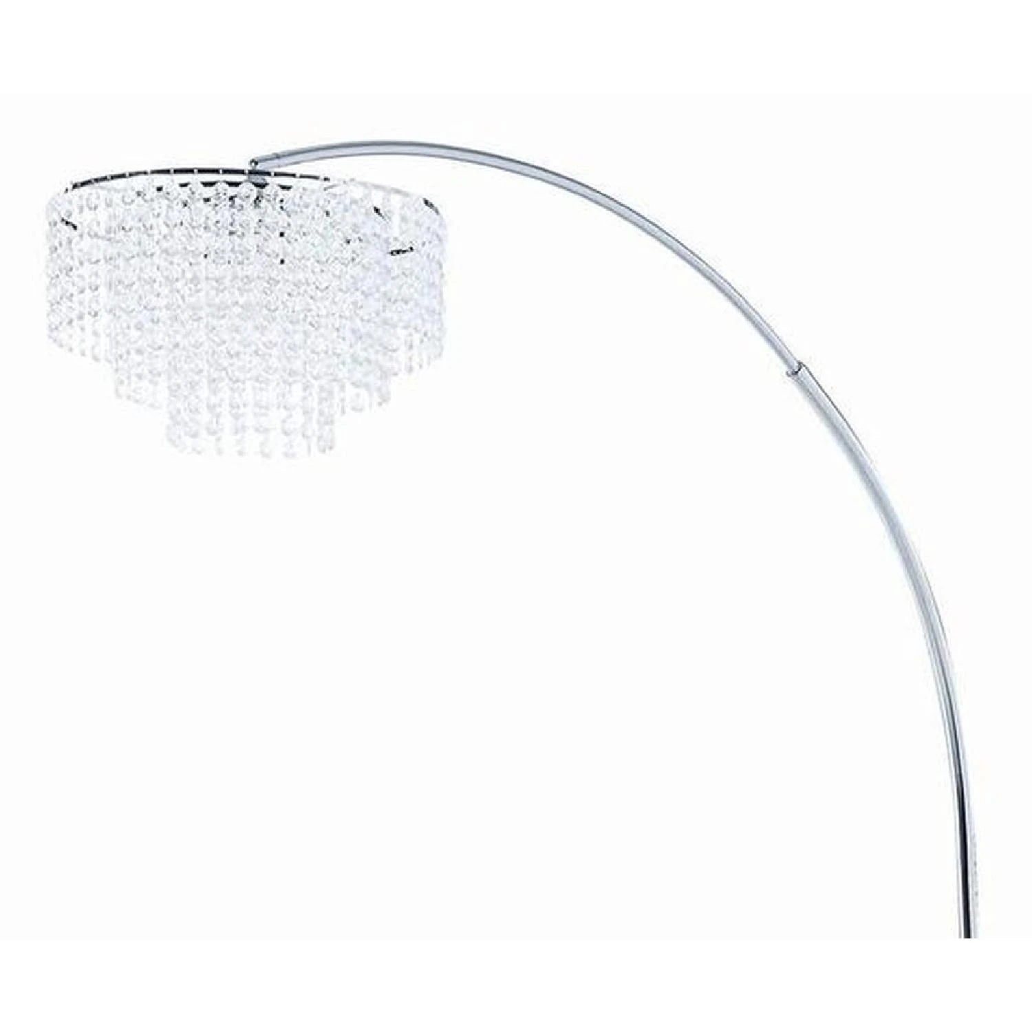 Other Arch Floor Lamp Chandelier-Inspired Light & Marble Base 5 Other Arch Floor Lamp Chandelier-Inspired Light & Marble Base - Image 3