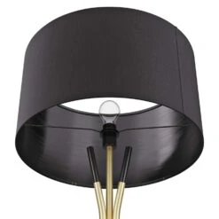 Other Floor Lamp In Black Shade & Base W/Satin Brass Tip 29 Other Floor Lamp In Black Shade & Base W/Satin Brass Tip -Othe Furniture Shop 1500 1500 frame 0 1481