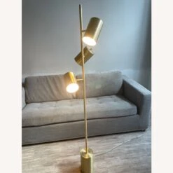 Other Gold Floor Lamp With 3 Adjustable Lamp -Othe Furniture Shop 1500 1500 frame 0 1517