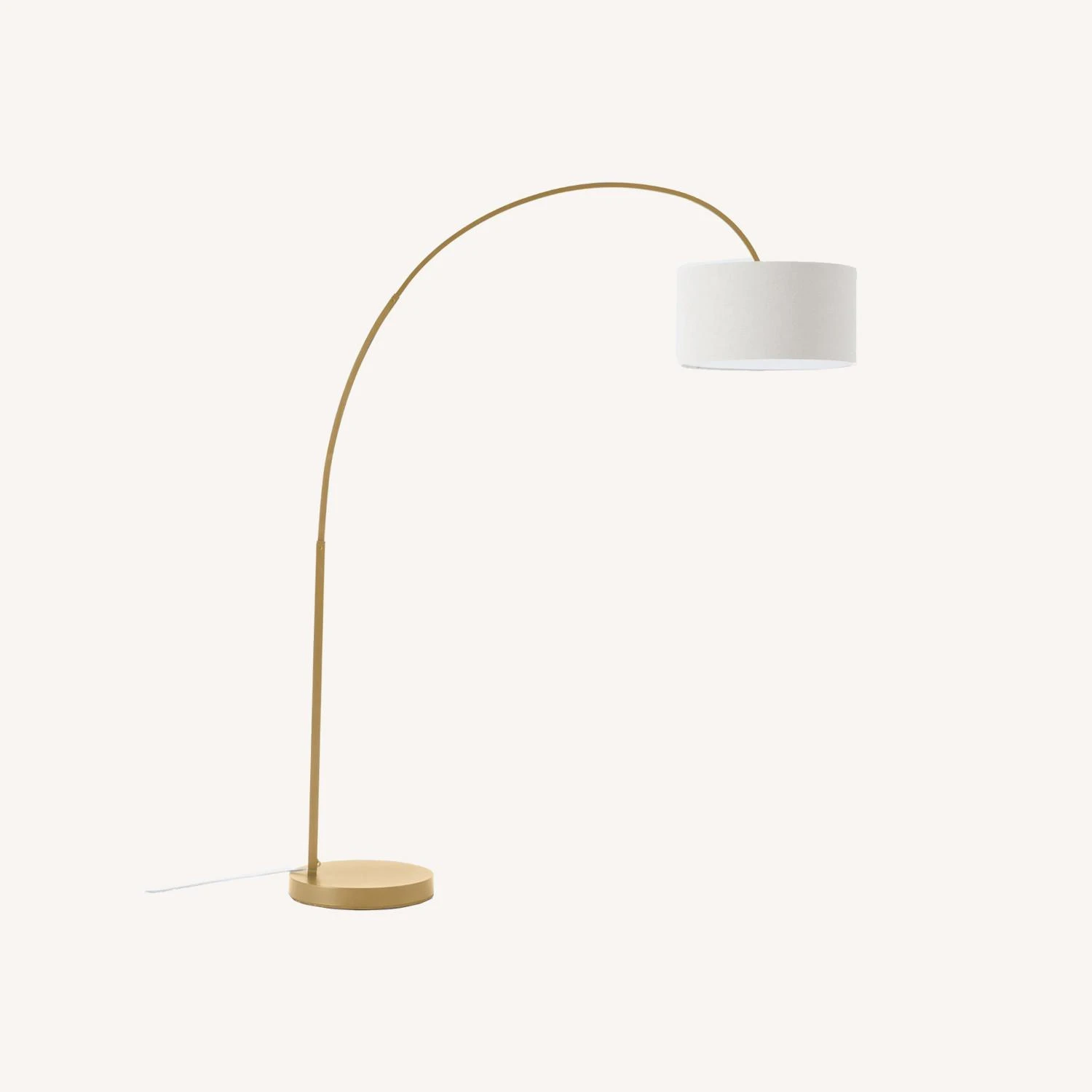 West Elm Overarching Linen Shade Floor Lamp (79") 3 West Elm Overarching Linen Shade Floor Lamp (79")