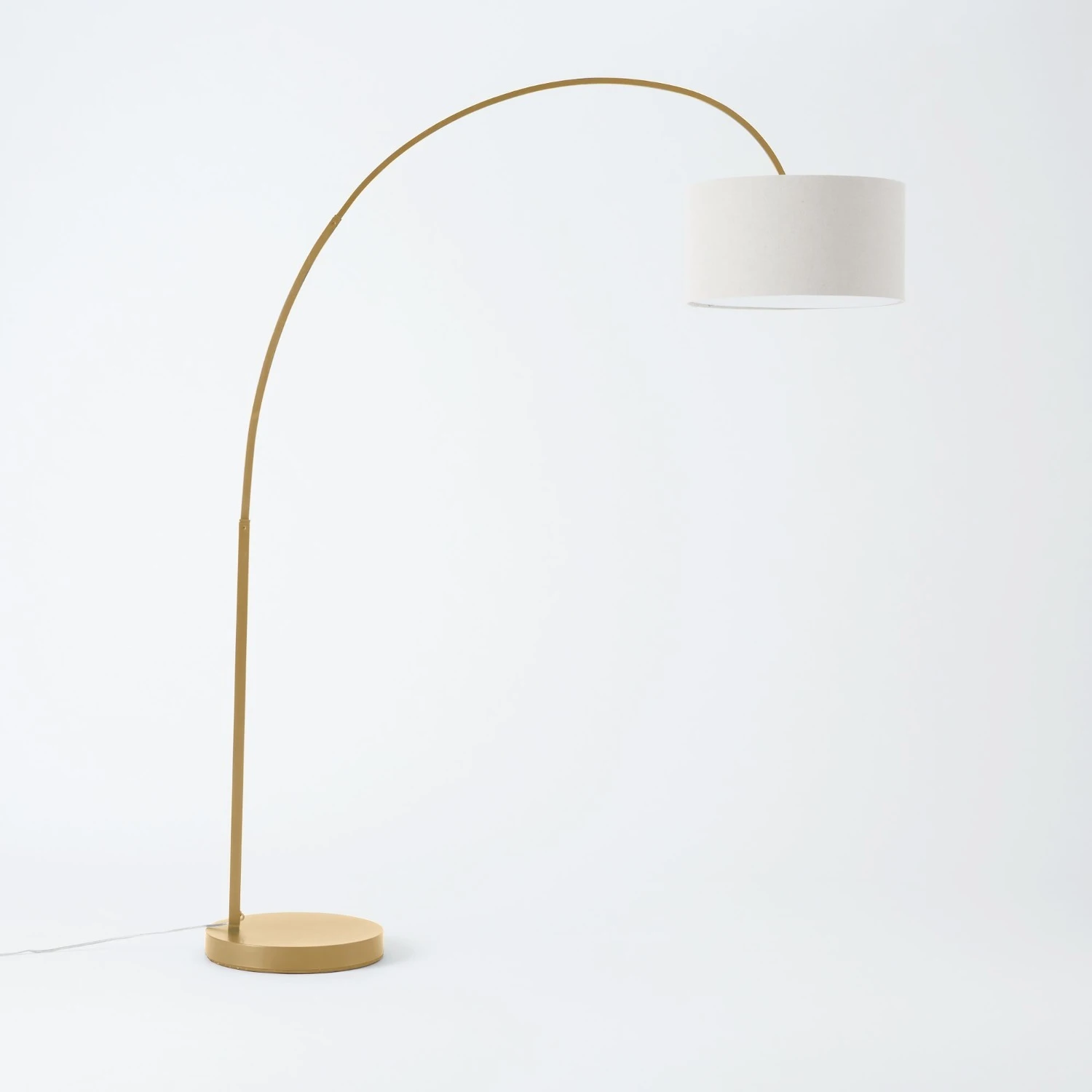 West Elm Overarching Linen Shade Floor Lamp (79") 6 West Elm Overarching Linen Shade Floor Lamp (79") - Image 4