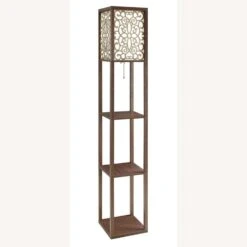 Other Floor Lamp In Cappuccino Finish W/ 3-Tiers Shelf -Othe Furniture Shop 1500 1500 frame 0 1599