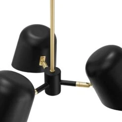 Other 3-Light Pendant Light In Black &Satin Brass Finish -Othe Furniture Shop 1500 1500 frame 0 162