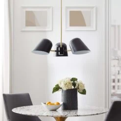 Other 3-Light Pendant Light In Black &Satin Brass Finish -Othe Furniture Shop 1500 1500 frame 0 163