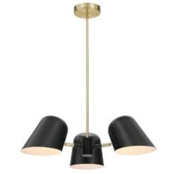 Other 3-Light Pendant Light In Black &Satin Brass Finish -Othe Furniture Shop 1500 1500 frame 0 164
