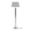Other Floor Lamp In Silver Finish & White Drum Shade -Othe Furniture Shop 1500 1500 frame 0 1697