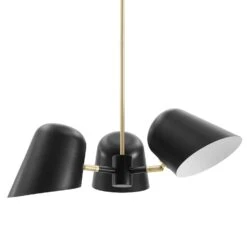 Other 3-Light Pendant Light In Black &Satin Brass Finish -Othe Furniture Shop 1500 1500 frame 0 171