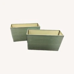 Pretty Shagreen Colored Silk Table Lampshades -Othe Furniture Shop 1500 1500 frame 0 1743