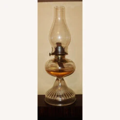Antique Clear Glass Oil Lamp -Othe Furniture Shop 1500 1500 frame 0 1911