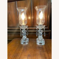 Antique 1940s Pair Of Crystal Glass Lamps -Othe Furniture Shop 1500 1500 frame 0 1921