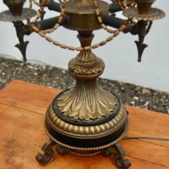 1970's Vintage Brass Lamp