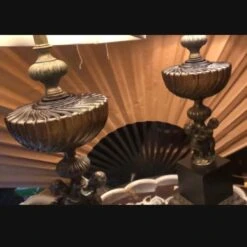 Vintage Hollywood Regency Style Smoked Glass Lamps -Othe Furniture Shop 1500 1500 frame 0 199