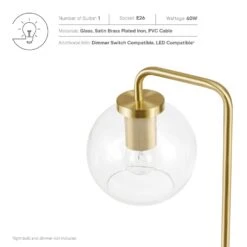 Other Table Lamp In Satin Brass W Glass Globe Shade -Othe Furniture Shop 1500 1500 frame 0 1995