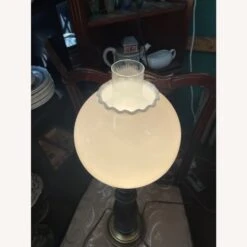 Vintage Gone With The Wind Brass & Wood Globe Lamp -Othe Furniture Shop 1500 1500 frame 0 2044