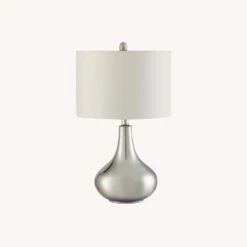 Other Table Lamp In White Shade & Chrome Base Finish -Othe Furniture Shop 1500 1500 frame 0 2060