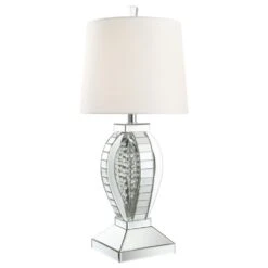 Other Table Lamp In White Shade W/ Faux Crystal Finish -Othe Furniture Shop 1500 1500 frame 0 2063