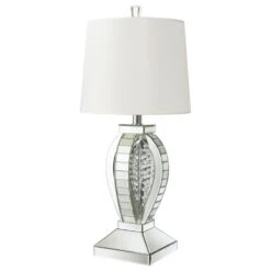 Other Table Lamp In White Shade W/ Faux Crystal Finish -Othe Furniture Shop 1500 1500 frame 0 2068