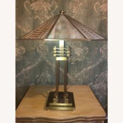 Fredrick Ramond Art Deco Revival Slag Glass Lamp 14 Fredrick Ramond Art Deco Revival Slag Glass Lamp -Othe Furniture Shop 1500 1500 frame 0 2110