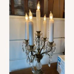 Antique 1940s Brass Crystal Glass Table Lamps -Othe Furniture Shop 1500 1500 frame 0 2186