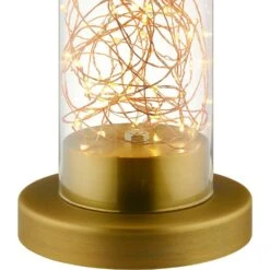 Other Modern Table Lamp In Clear Glass & Brass Base -Othe Furniture Shop 1500 1500 frame 0 222