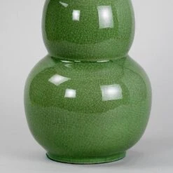 Vaughan Gourd Vase Table Lamp In Crackled Green -Othe Furniture Shop 1500 1500 frame 0 2239