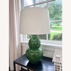 Vaughan Gourd Vase Table Lamp In Crackled Green -Othe Furniture Shop 1500 1500 frame 0 2242