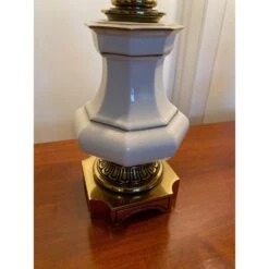 Stiffel Lamps Mid 20th Century Porcelain Brass Lamps -Othe Furniture Shop 1500 1500 frame 0 2265