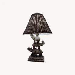 Table Lamp Ccarved As A Stack Of 3 Elephants -Othe Furniture Shop 1500 1500 frame 0 2322