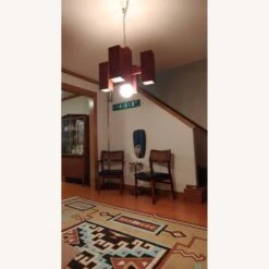 Vintage Mid Century Brutalist 5 Light Chandelier -Othe Furniture Shop 1500 1500 frame 0 235