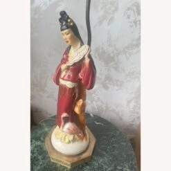 Antique 1940s Rare Hand Painted Oriental Lamp -Othe Furniture Shop 1500 1500 frame 0 2357